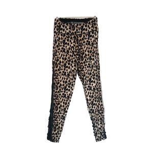 Victoria’s Secret Leggings Incredible Essential Leopard Print High Rise Womens M